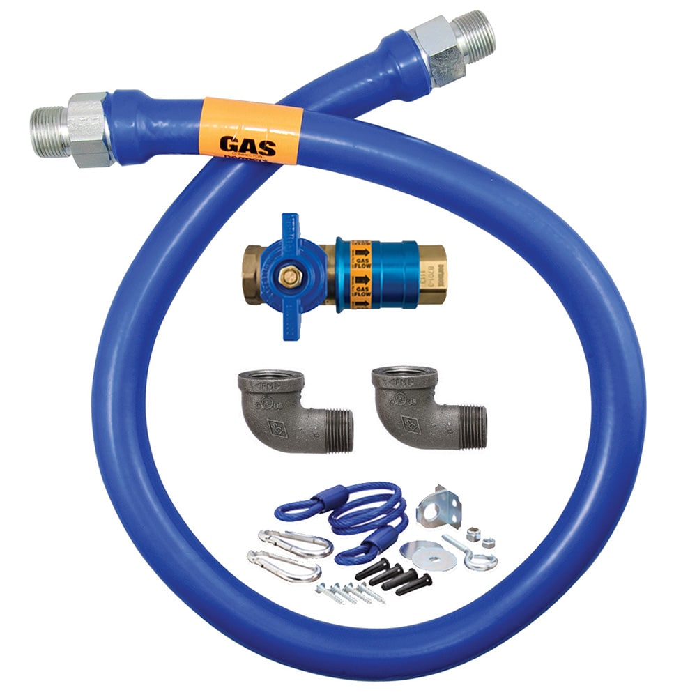 Dormont 1675KITCF48 48" Gas Connector Kit w/ 3/4" Male/Male Couplings