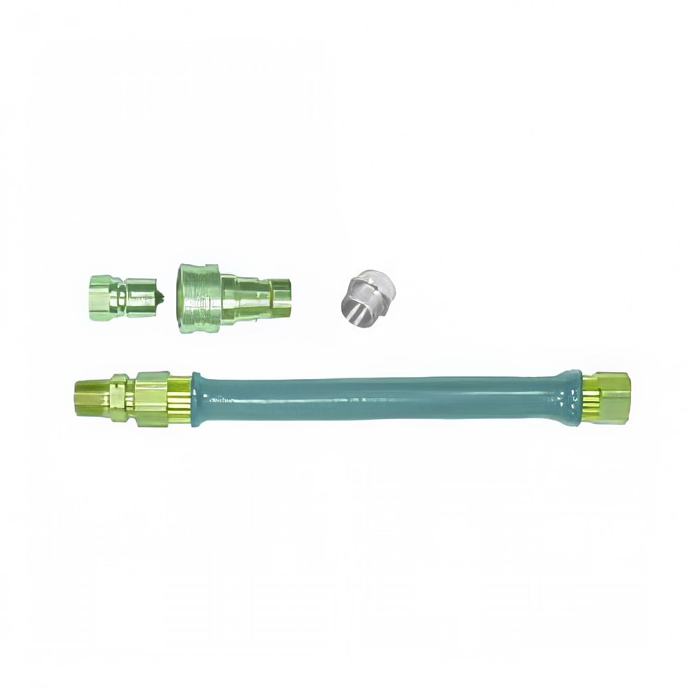 Dormont CMB37BP2Q48 48" Combi Oven Connector Hose w/ Garden Hose Adapter & Quick Disconnect