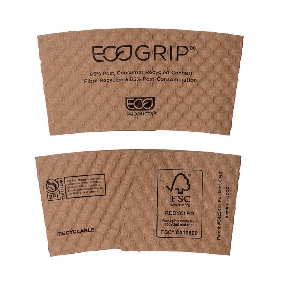 Eco Products EcoGrip® Hot Cup Sleeves (EG-2000)