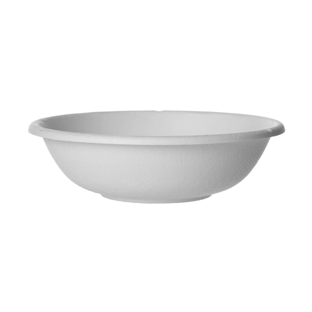 Eco Products 16 oz Vanguard® WorldView™ Coupe Bowl - Molded Fiber, White (EP-BL16CNFA)