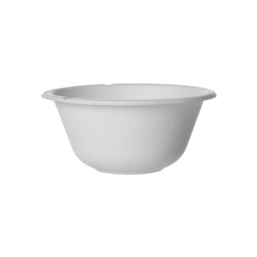 Eco Products 8 oz Vanguard® WorldView™ Coupe Bowl - Molded Fiber, White (EP-BL8CNFA)