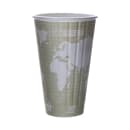 Eco Products World Art™ 16 oz Disposable Insulated Hot Cup - PLA, Printed (EP-BNHC16-WD) thumbnail 2