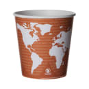 Eco Products 24 oz World Art™ Food Container - Paper, Brown (EP-BSC24-WA) thumbnail 2