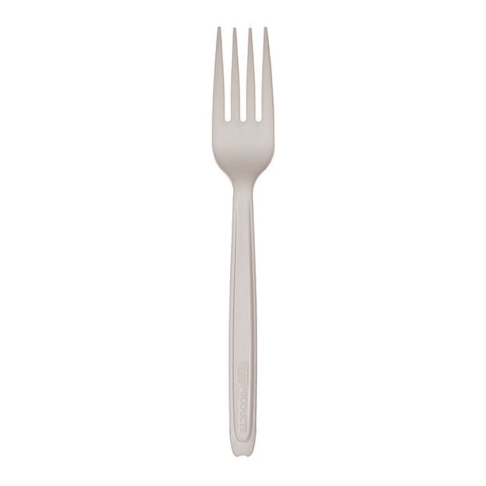 Eco Products 6" Cutlerease™ Disposable Fork - PLA, White (EP-CE6FKWHT)