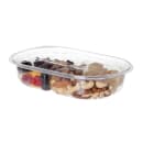 Eco Products 32 oz Deli Container w/ (4) Compartments - PLA, Clear (EP-RV324) thumbnail 2