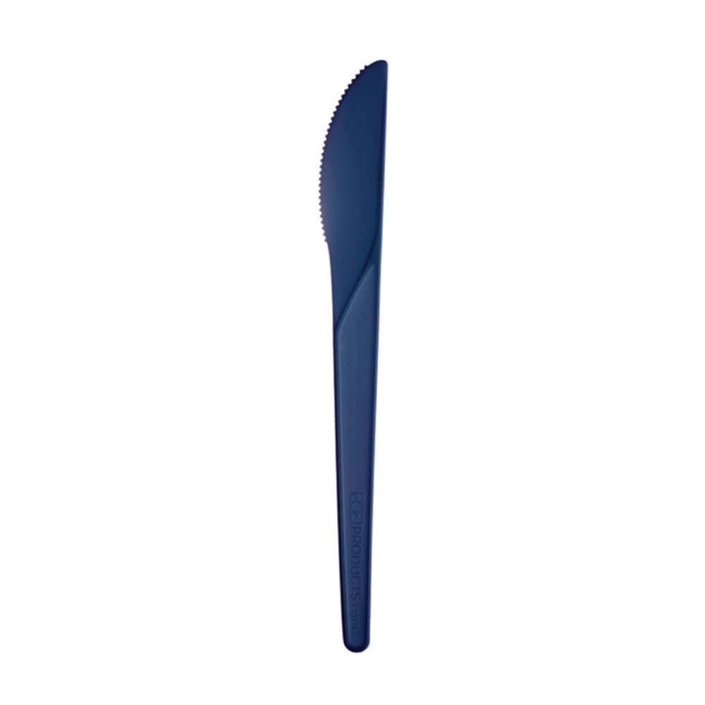 Eco Products 6" Plantware® Disposable Knife - PLA, Blue (EP-S011BLU)