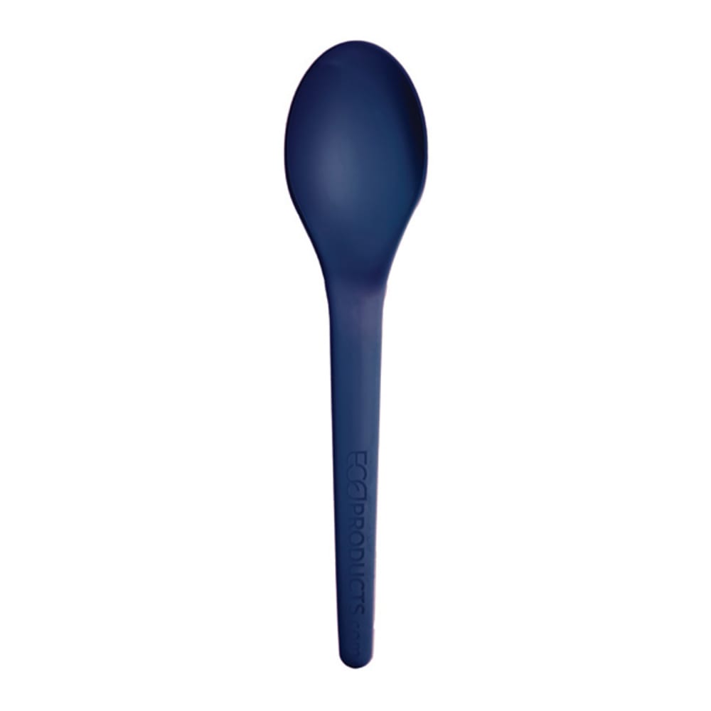 Eco Products 6" Plantware® Disposable Spoon - PLA, Blue (EP-S013BLU)