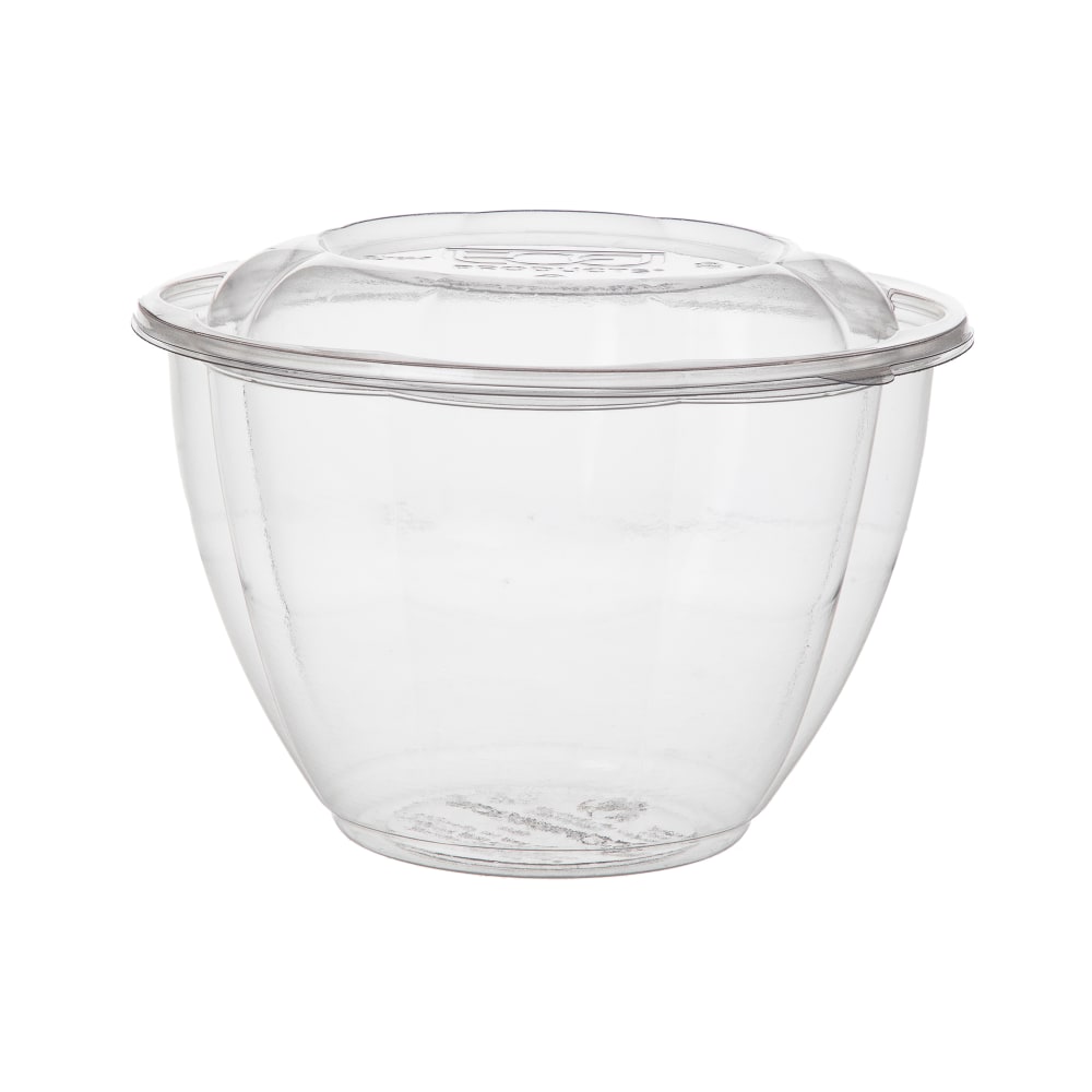 Eco Products 48 oz Salad Bowl w/ Lid - PLA, Clear (EP-SB48)