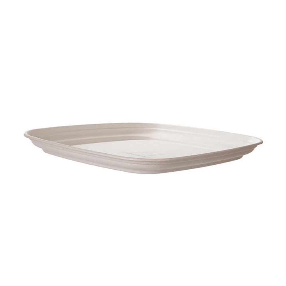 Eco Products 14" Vanguard® Regalia™ Tray - Molded Fiber, White (EP-SCTRS14NFA)