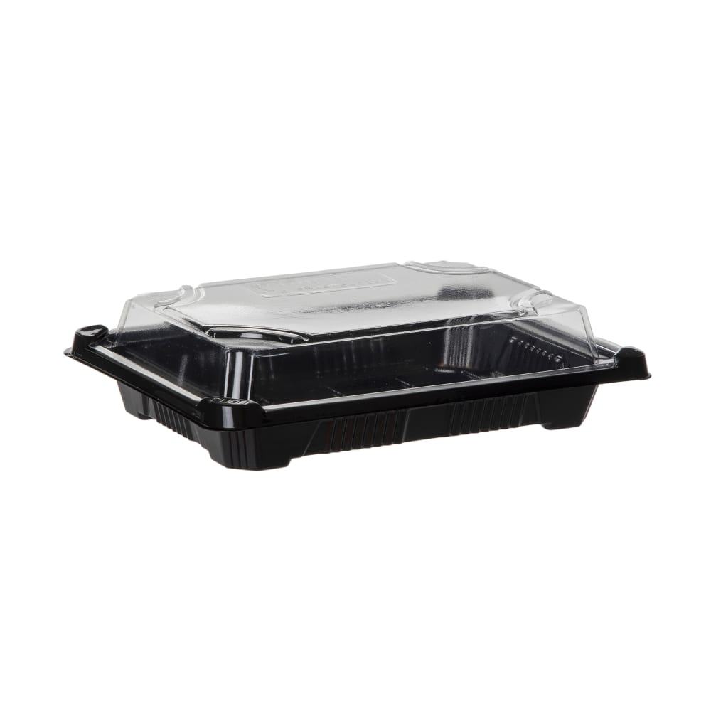 Eco Products Sushi Container - 7" x 5", PLA, Black (EP-SH2-CPK)