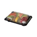 Eco Products Sushi Container - 7" x 5", PLA, Black (EP-SH2-CPK) thumbnail 2