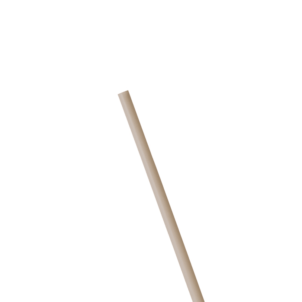 Eco Products 5 1/2" Unwrapped Straws - PHA, Natural White (EP-STPHA513)
