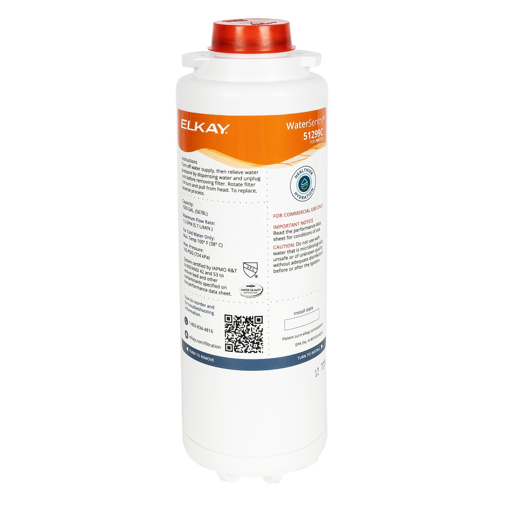 Elkay 51299C WaterSentry VII Replacement Filter for Coolers & Fountains