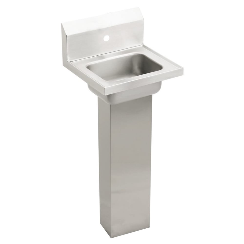 Elkay CHSP17160 Pedestal Commercial Hand Sink w/ 12"L x 9 1/4"W x 6"D Bowl