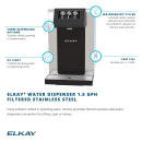 Elkay DSBS130UVPC Countertop Water Dispenser - Cup Fill, Push Button, 115v thumbnail 2