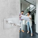 Elkay EDFPBM117C Wall Mount Bi Level Drinking Fountain - Non Filtered, Non Refrigerated, Stainless thumbnail 3