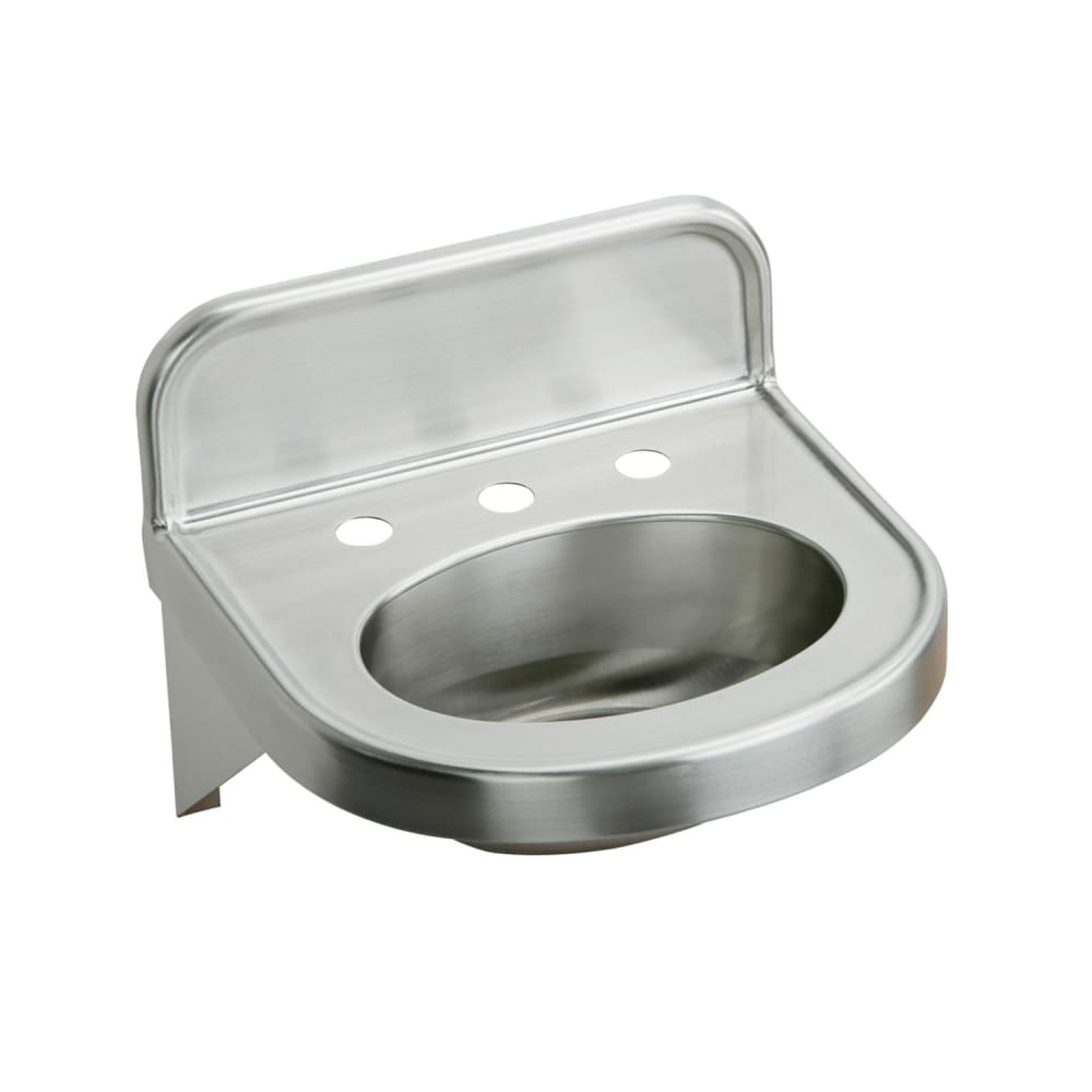 Elkay ELV18173 Wall Mount Commercial Hand Sink w/ 13 5/8"L x 10 1/8"W x 5 13/16"D Bowl