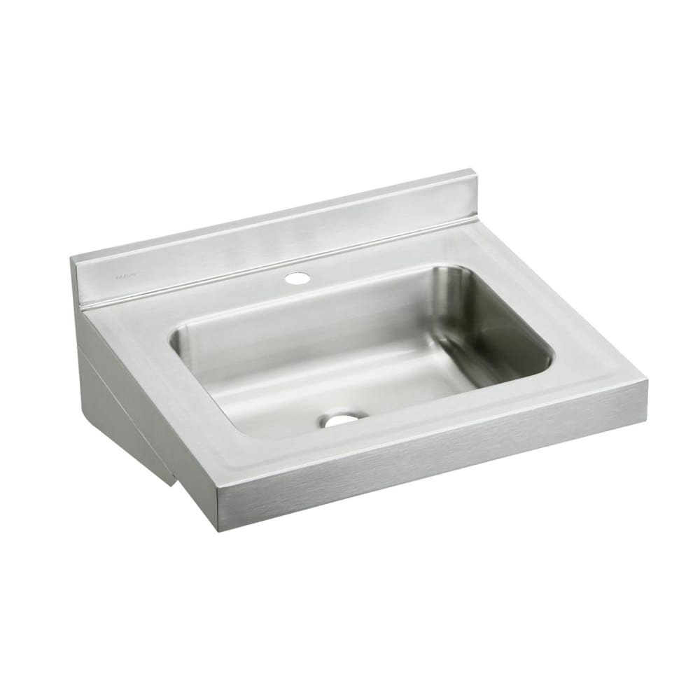 Elkay ELV22191 Wall Mount Commercial Hand Sink w/ 16"L x 11 1/2"W x 5 1/2"D Bowl