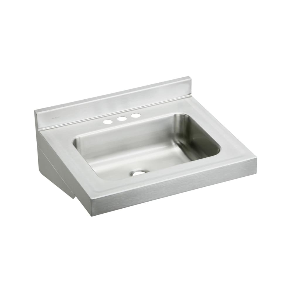 Elkay ELV2219CS3 Wall Mount Commercial Hand Sink w/ 16"L x 11 1/2"W x 5 1/2"D Bowl