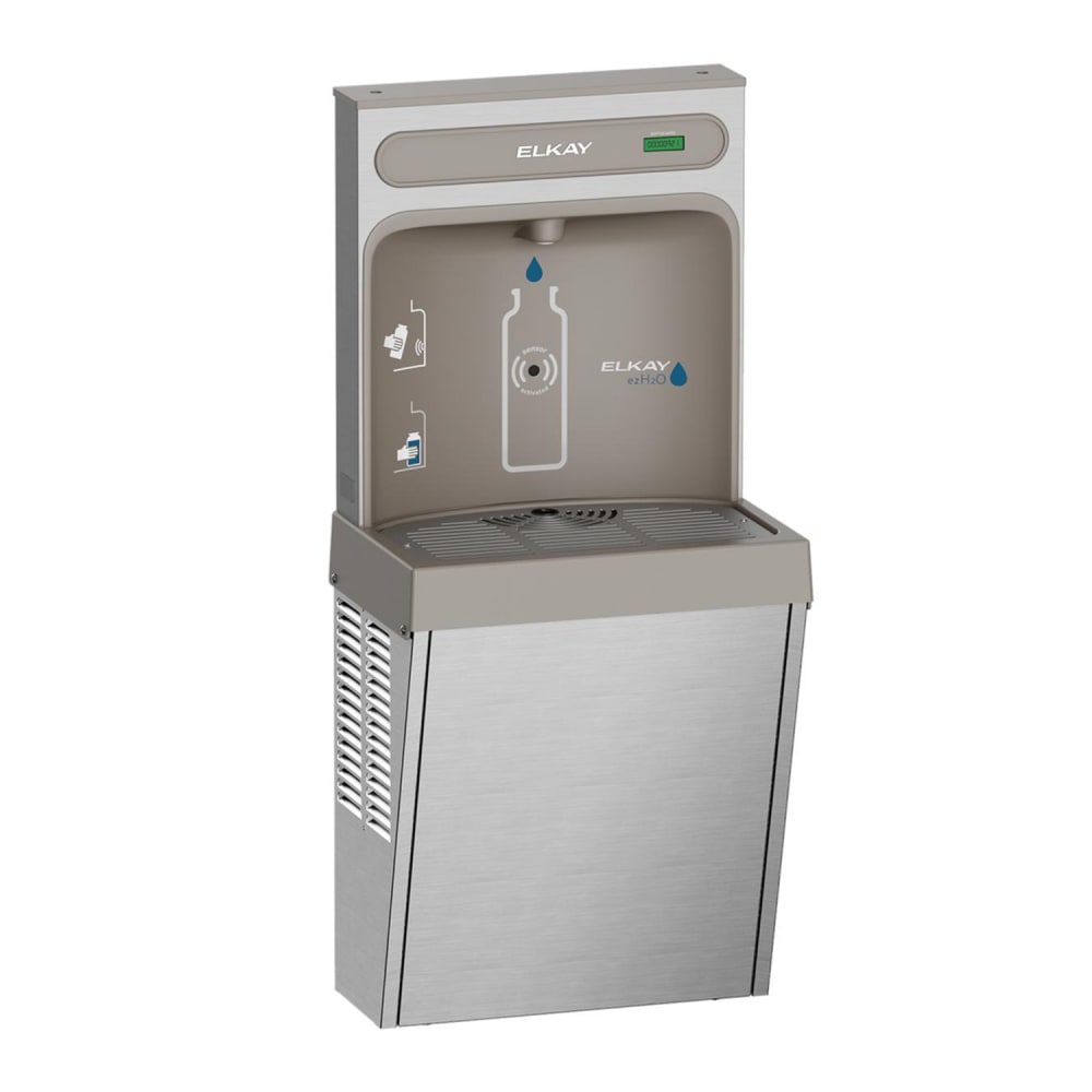 Elkay EZ8WSSSMC Wall Mount Bottle Filling Station - Refrigerated, Non Filtered