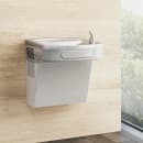 Elkay EZS8L Wall Mount Bi Level Drinking Fountain - Non Filtered, Refrigerated, Light Gray Granite thumbnail 2