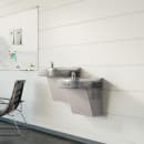 Elkay EZSTL8LC Wall Mount Bi Level Indoor Drinking Fountain - Non Filtered, Refrigerated, Light Gray Granite thumbnail 2