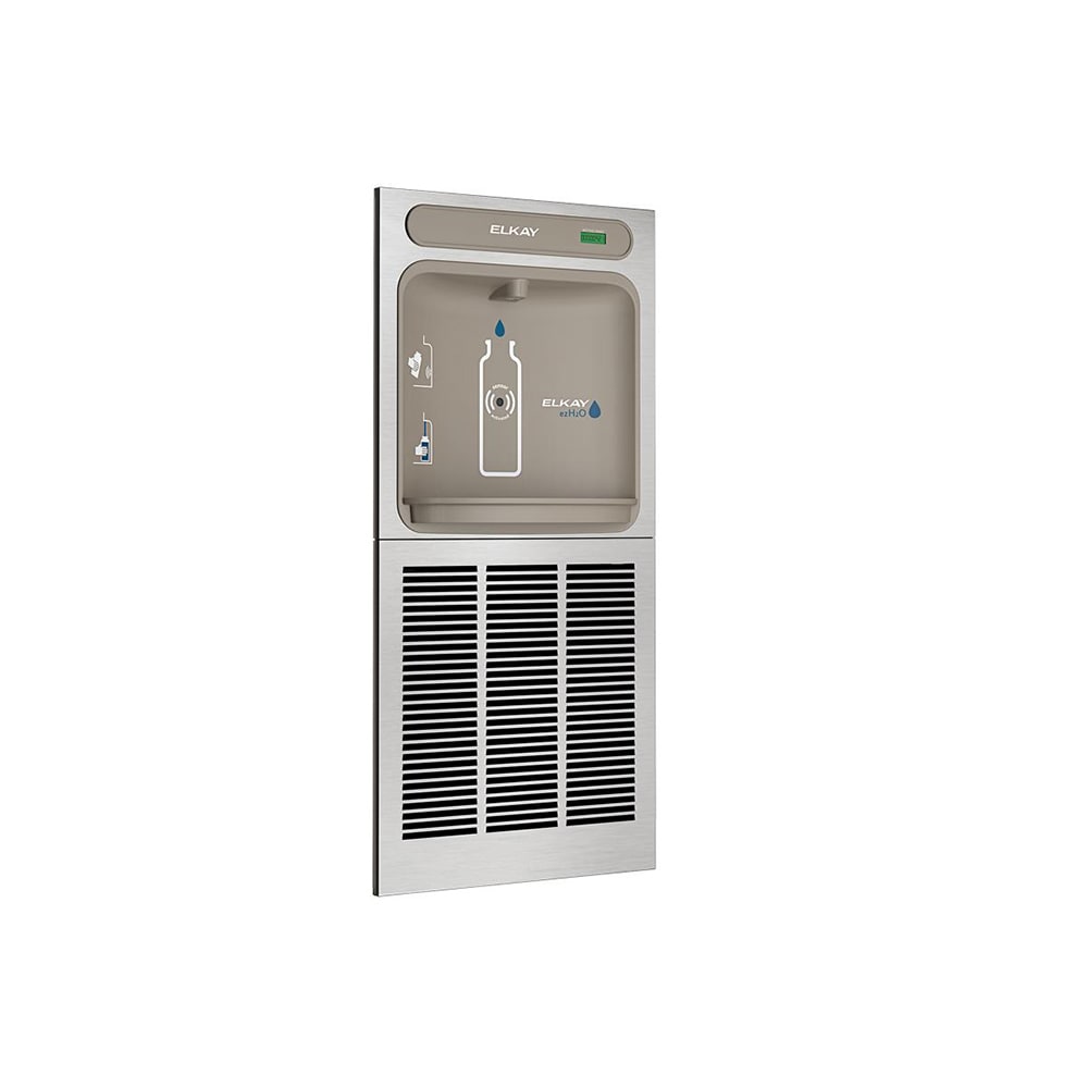 Elkay EZWSM8K In Wall Bottle Filling Station w/ Sensor Activation - Refrigerated, Non Filtered
