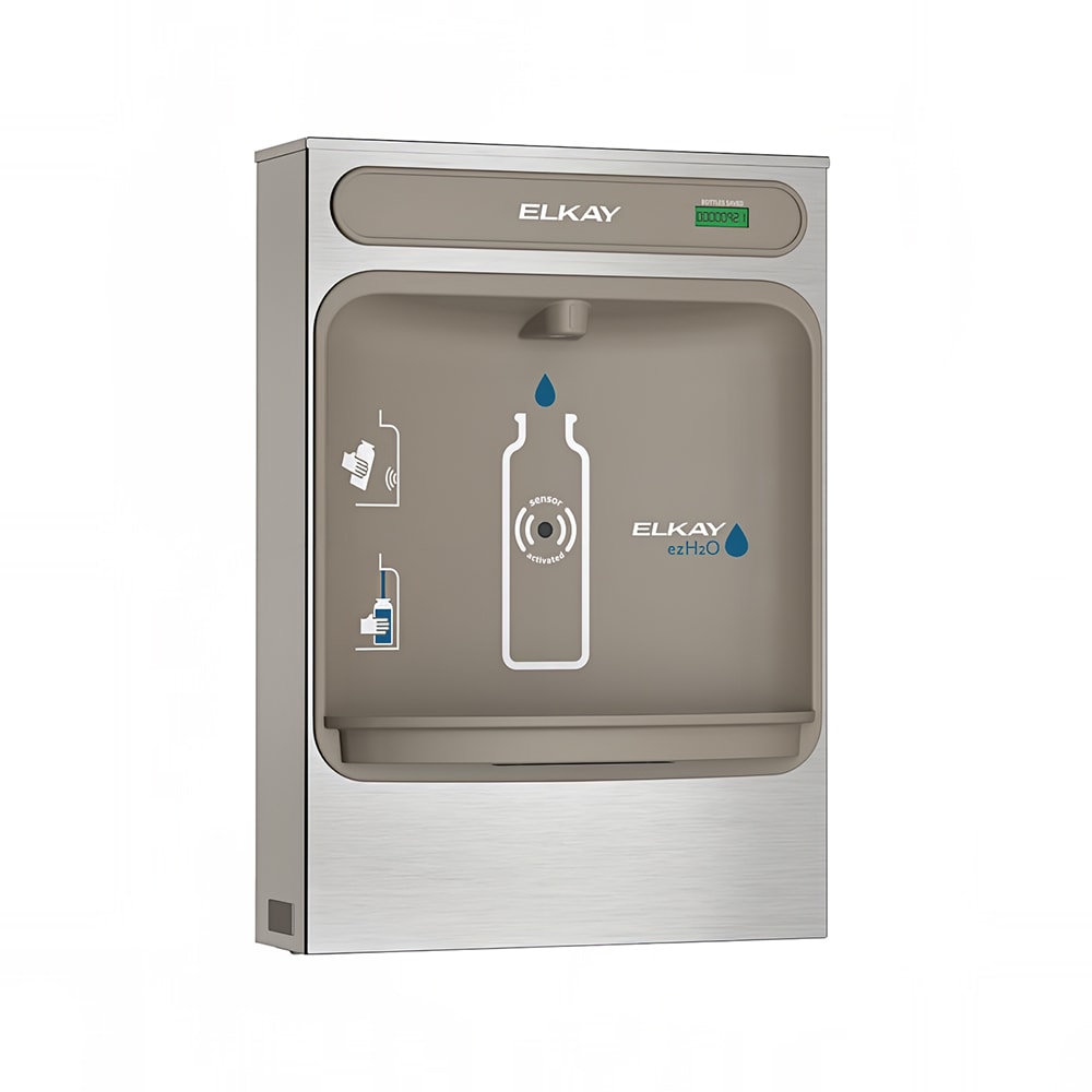 Elkay EZWSSM Wall Mount Bottle Filling Station - Non Refrigerated, Non Filtered