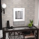 Elkay LBWD00WHC Built In Filtered Water Dispenser - Hands Free, Non Refrigerated, White/Stainless thumbnail 2