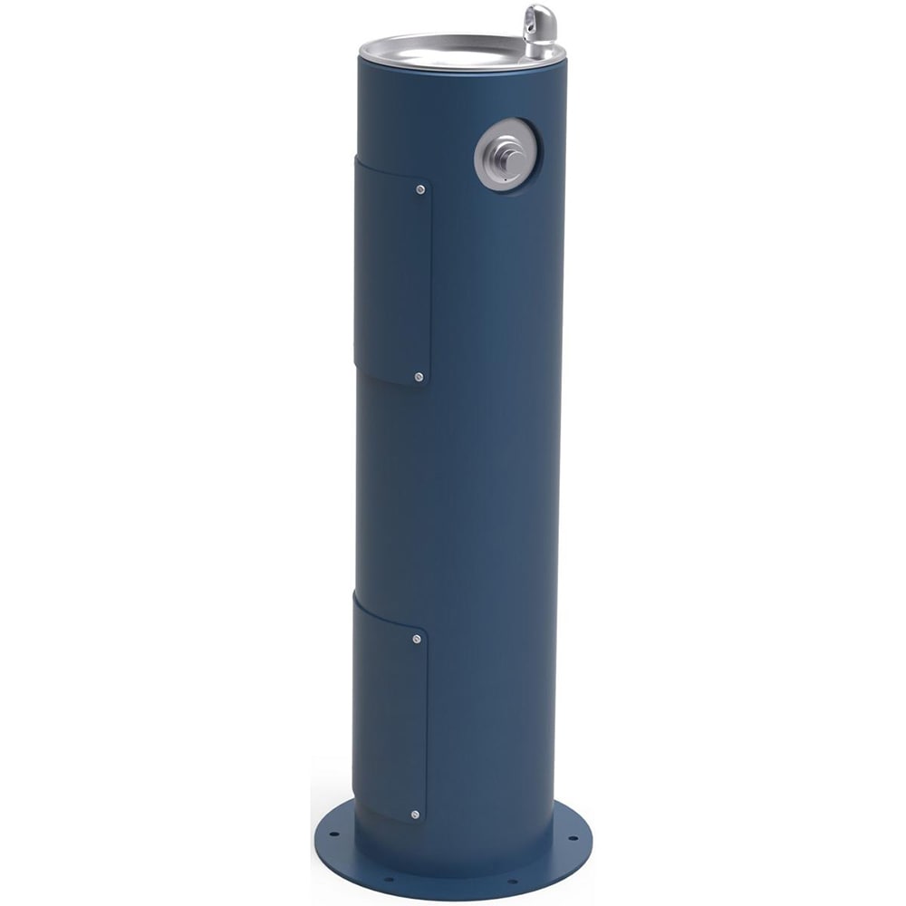 Elkay LK4400FRKBLU Outdoor Pedestal Drinking Fountain - Non Refrigerated, Freeze Resistant, Blue