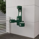 Elkay LK4409BFEVG Outdoor Wall Mount Bottle Filling Station w/ (2) Drinking Fountains - Non Refrigerated, Evergreen thumbnail 2