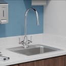 Elkay LK500GN08L2 Deck Mount Double Pantry Faucet w/ 8" Gooseneck Swing Spout & 2" Lever Handles thumbnail 2