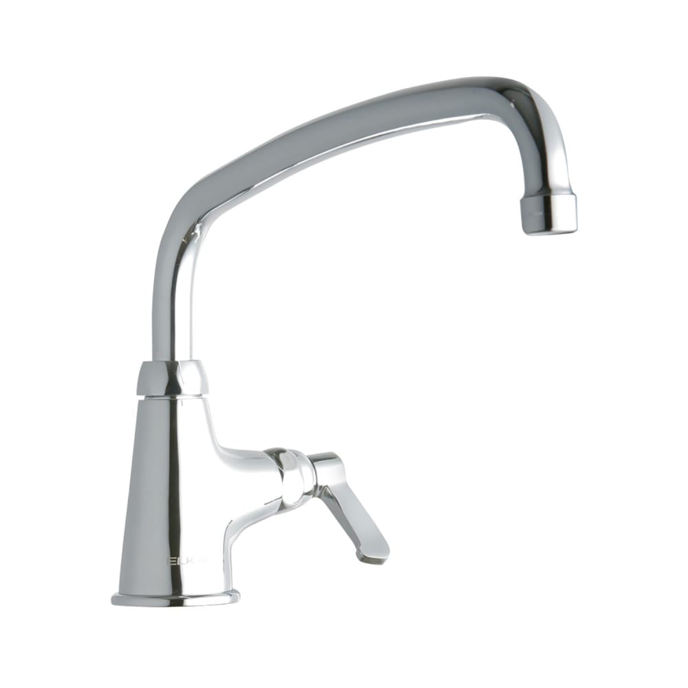 Elkay LK535AT12L2 Deck Mount Pantry Faucet w/ 12" Swing Spout & 2" Lever Handles