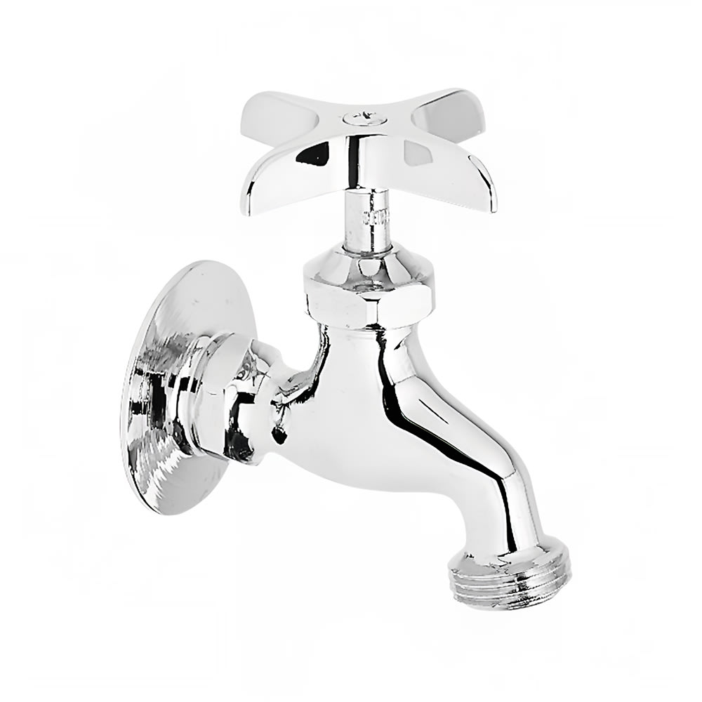 Elkay LK69CH Service Sink Faucet w/ Hose End Spout & Cross Handle