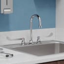 Elkay LK800GN05T6 Deck Mount Faucet w/ 5" Gooseneck Spout & 6" Wrist Blade Handles - 8" Centers thumbnail 2