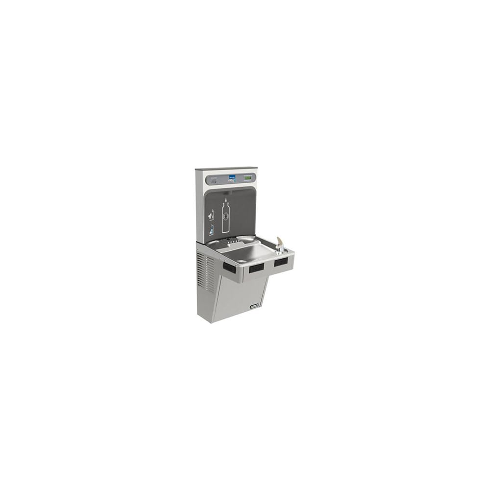 Elkay LMABF8WSLK Wall Mount Drinking Fountain w/ Bottle Filler - Refrigerated, Filtered