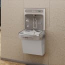 Elkay LZO8WSLK Wall Mount Drinking Fountain w/ Bottle Filler - Filtered, Refrigerated, Light Gray thumbnail 2