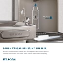 Elkay LZS8WSVRSK Wall Mount Drinking Fountain w/ Bottle Filler - Refrigerated, Filtered thumbnail 2