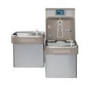 Elkay LZSTL8WSSK Wall Mount Bi Level Drinking Fountain w/ Bottle Filler - Filtered, Refrigerated, Stainless thumbnail 2