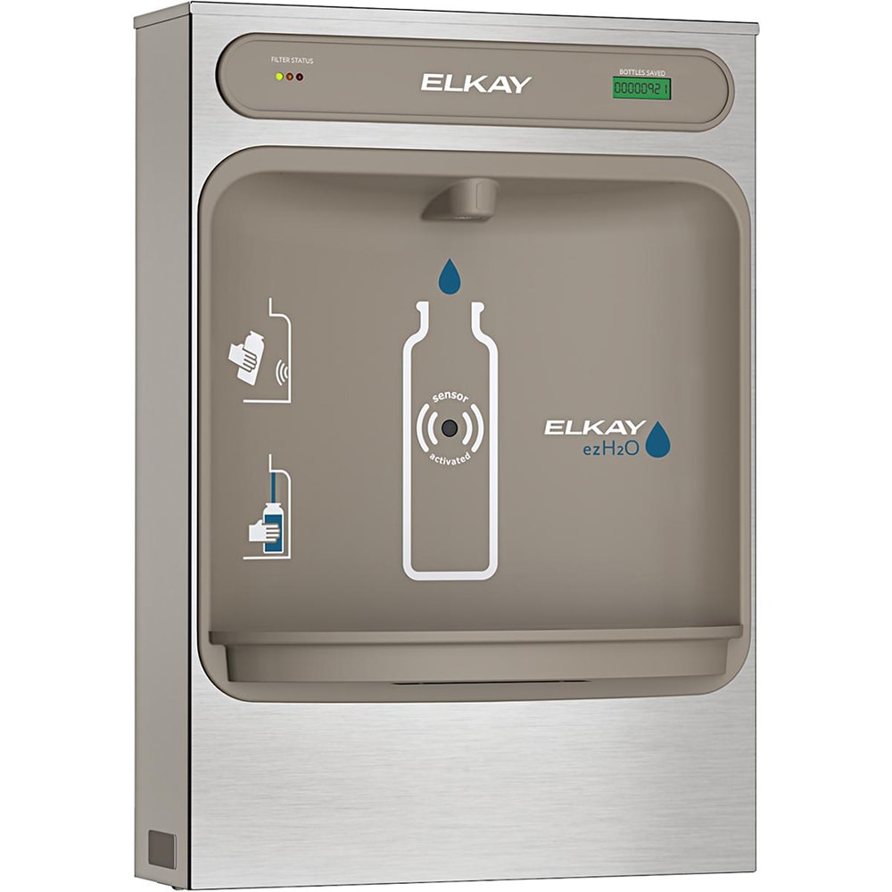 Elkay LZWSSM Wall Mount Bottle Filling Station - Non Refrigerated, Filtered