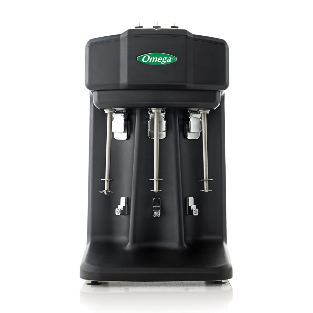 Omega Countertop Drink Mixer w/ (3) Spindles & (2) Speeds, 120v (M3000)