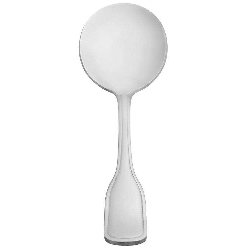 Libbey 145 016 7 5/8" Bouillon Spoon with 18/0 Stainless Grade, Wellington Pattern