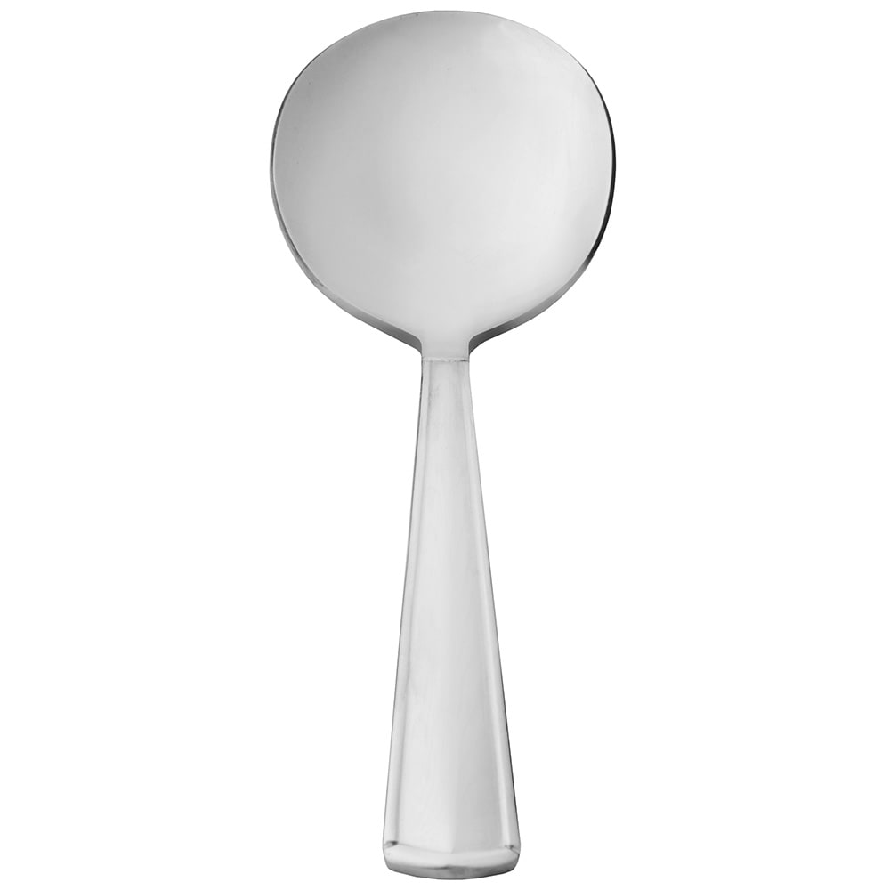 Libbey 146 016 6 1/8" Bouillon Spoon with 18/0 Stainless Grade, Vermont Pattern