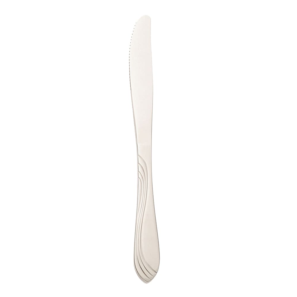 Libbey 148 5262 8 5/8" Dinner Knife with 18/0 Stainless Grade, Riva Pattern