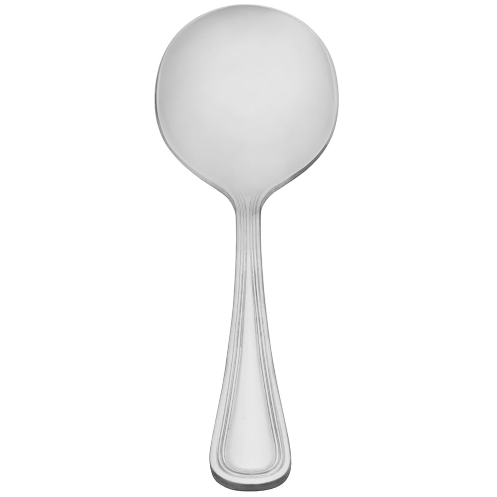 Libbey 160 016 6" Bouillon Spoon with 18/0 Stainless Grade, Geneva Pattern