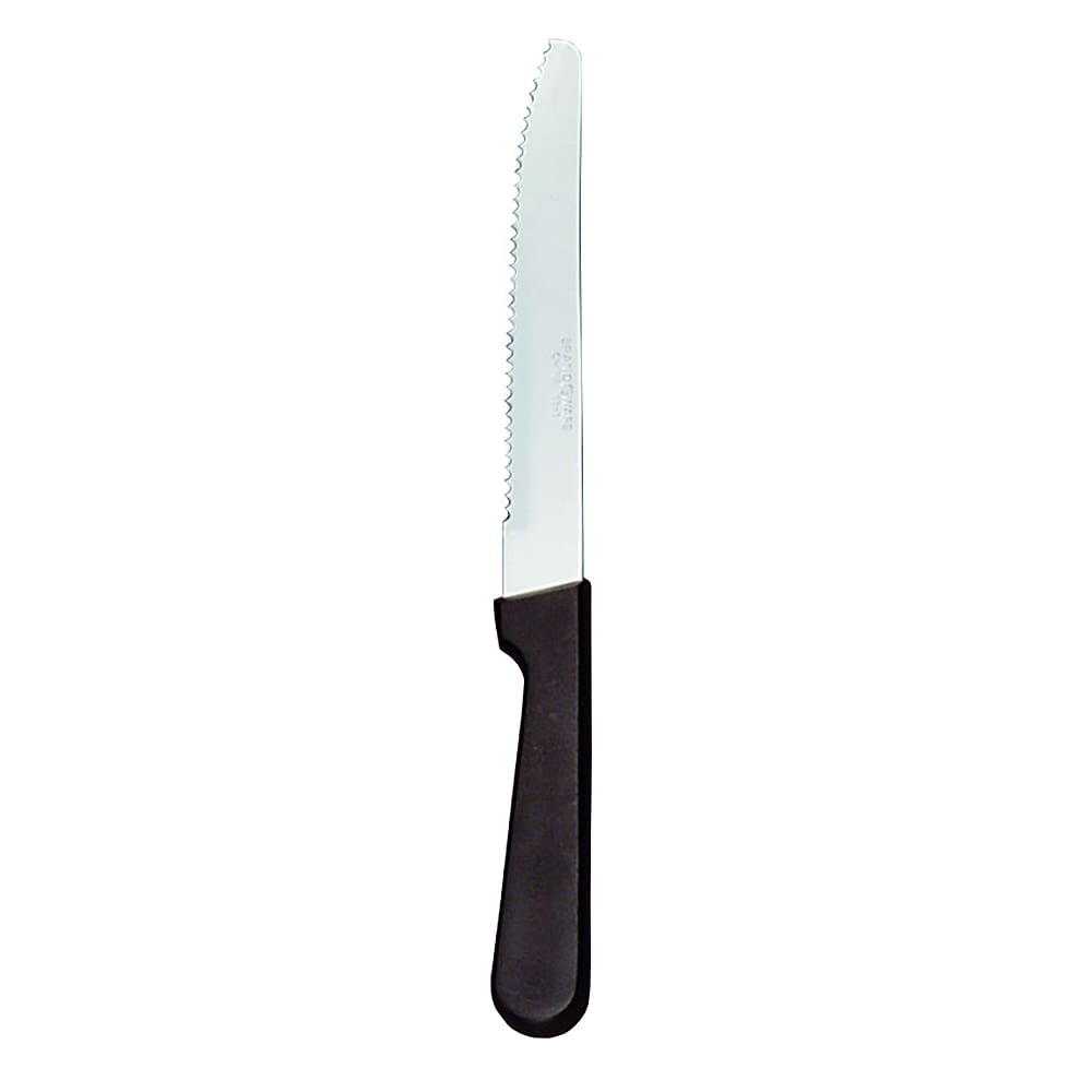 Libbey 201 2702 8 3/4" Steak Knife w/ Plastic Handle & Round Tip