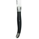 Libbey 201 2882 9 1/8" Steak Knife w/ Plastic Handle & Pointed Tip, Black, Slim EuroStyle thumbnail 4