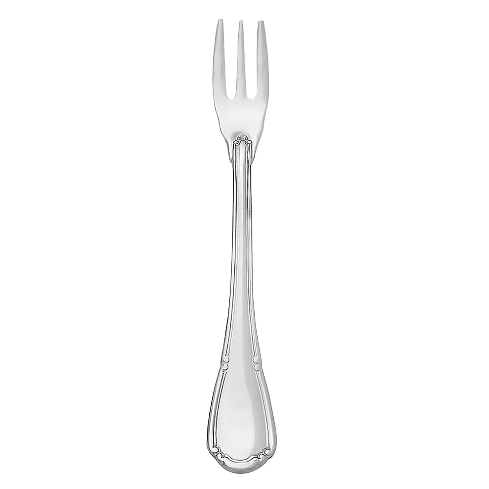 Libbey 412 029 5 3/8" Cocktail Fork with 18/10 Stainless Grade, Baroque Pattern