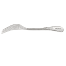 Libbey 412 039 8 1/8" Dinner Fork with 18/8 Stainless Grade, Baroque Pattern thumbnail 4