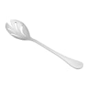 Libbey 492 017 9 1/2" Louvre Slotted Serving Spoon - 18/8 Stainless thumbnail 4